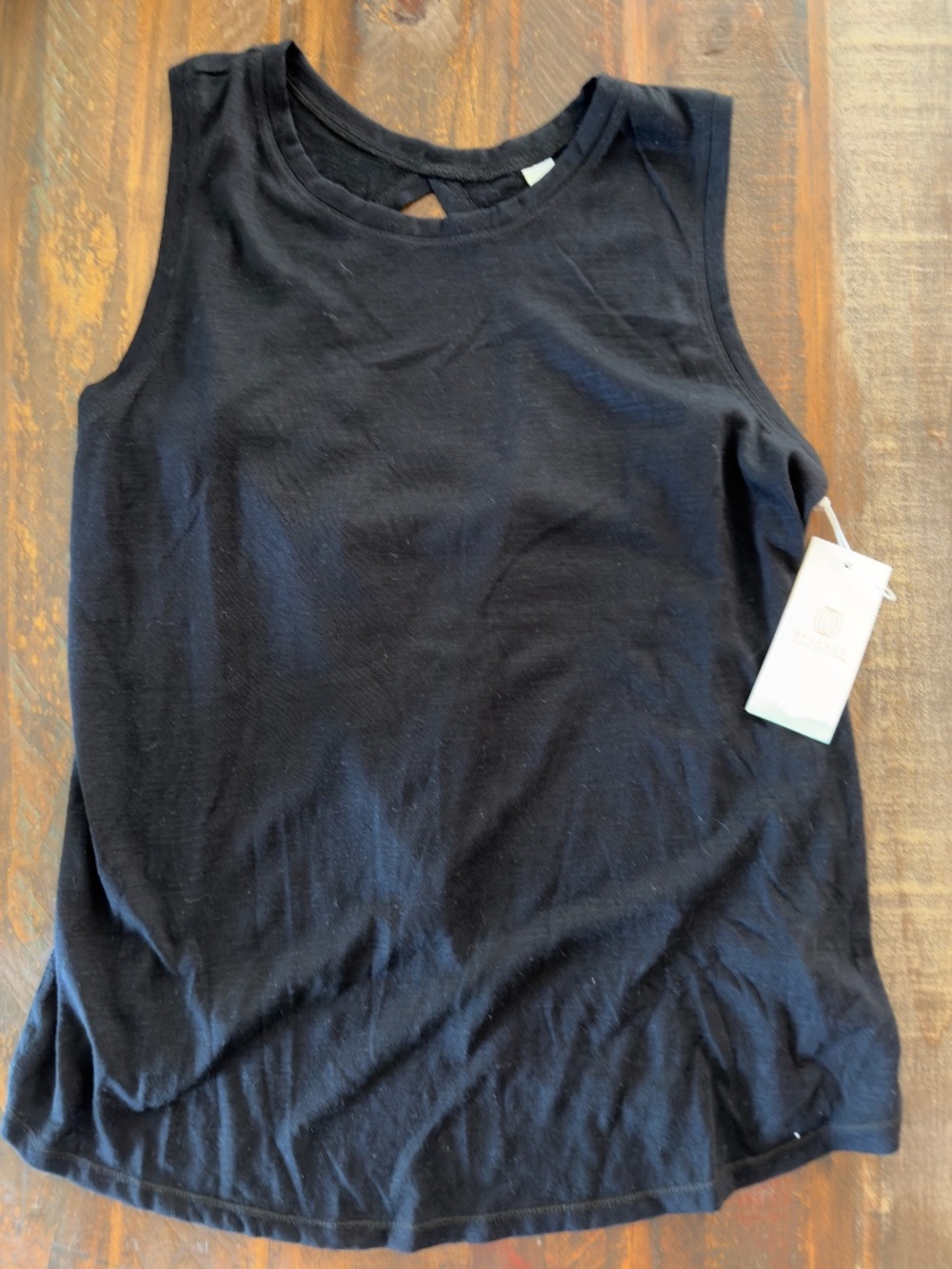 Balance Collection Black Athletic Tank Top